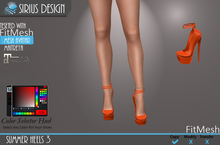 Sirius Design Summer Heels 3 Maitreya With Color Hud Boxed