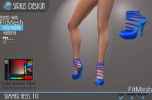 Sirius Design Summer Heels 10 Maitreya With Color Hud Boxed