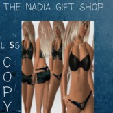 Black leather set 1