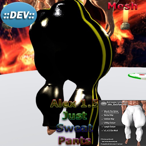 JTC DEV Alex 1.5 Just Plain Sweats Yellow [BOX]