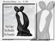 !Moril Creations! Statue kiss 01