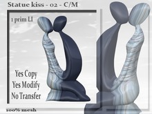 !Moril Creations! Statue kiss 02