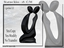 !Moril Creations! Statue kiss 18