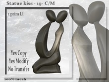 !Moril Creations! Statue kiss 19