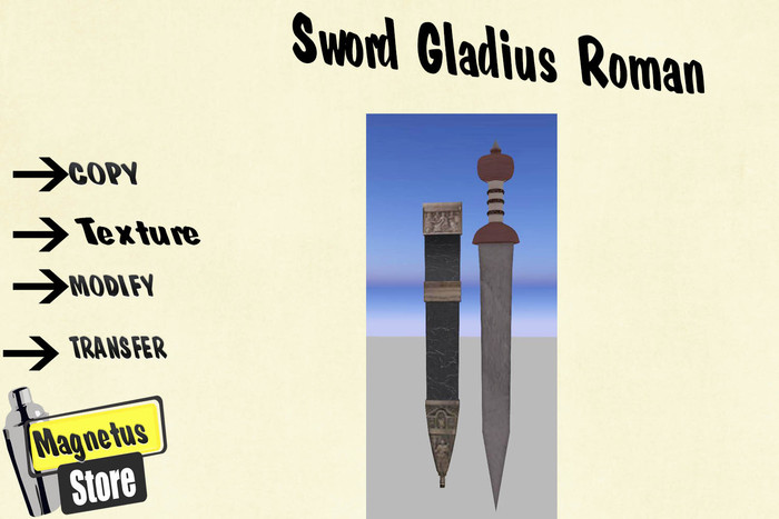 Sword Gladius Roman