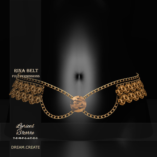 !Lyrical B!zarre Templates! - Rina Belt MESH FP