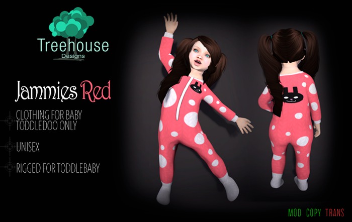 [Treehouse] Jammies - Red [BOXED]