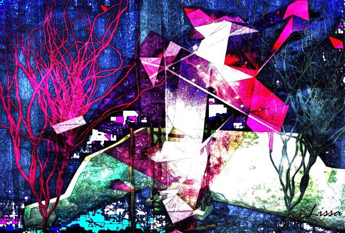 Blue Tree Art  1.2 - BLue Moon