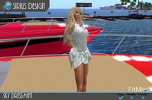 Sirrus Designs Sky Dress-Mint Boxed
