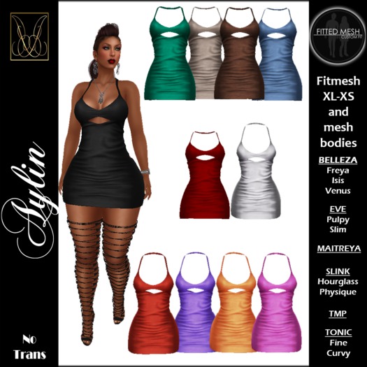 JCD Aylin Mesh Dress FATPACK