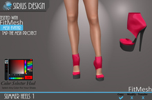 Sirius Design Summer Heels 1 TMP With Color Hud Boxed