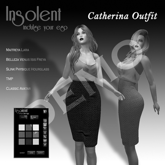 [INSOLENT] DEMO Catherina Outfit