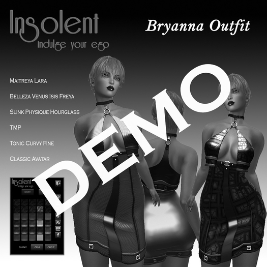 [INSOLENT] DEMO Bryanna Outfit