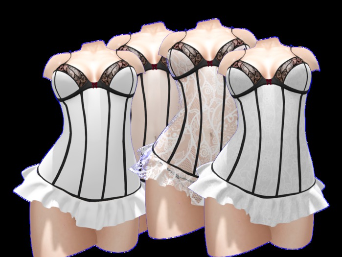 [INSOLENT] Obsession Corset White