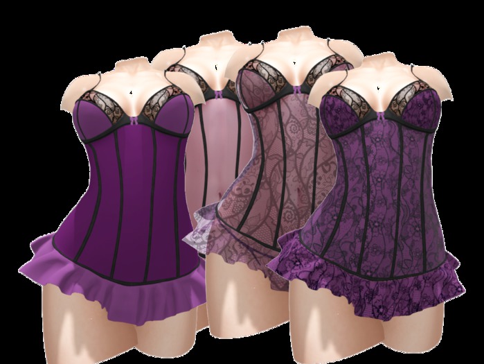 [INSOLENT] Obsession Corset Purple
