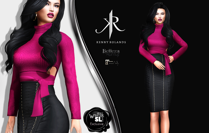 [KR] Chic Winter -Rasperry-  (wear)