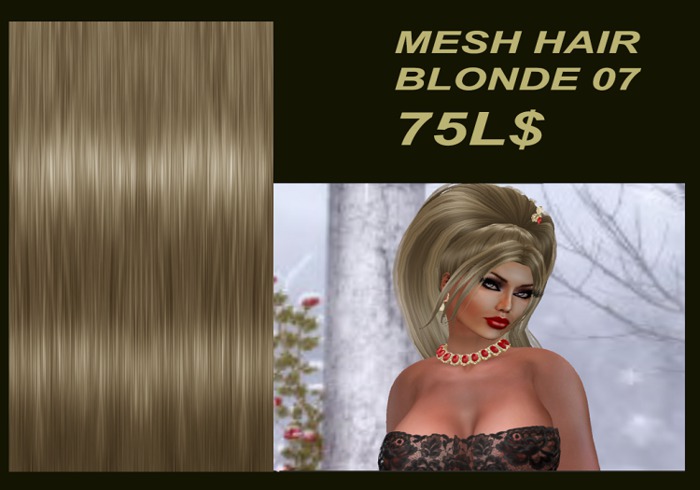 Mesh Hair  blonde07