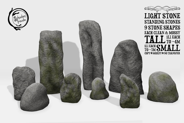 Schadenfreude Light Standing Stones