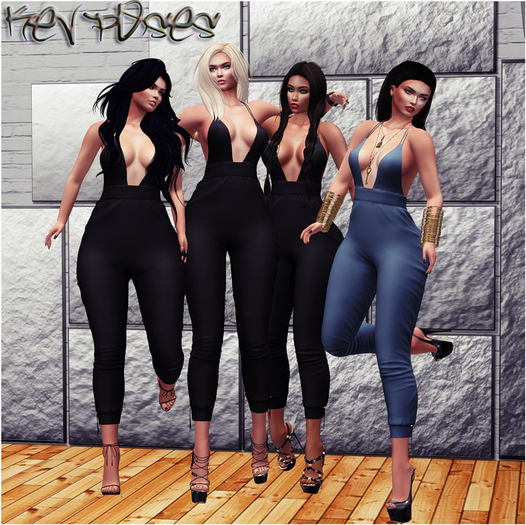 Kev Poses - Womens Friends