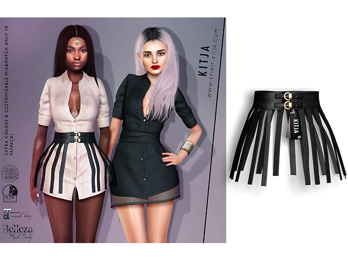 KITJA - Fam Belt BLACK