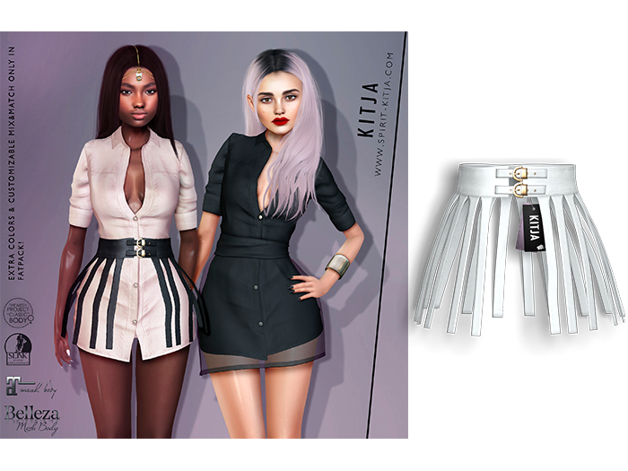 KITJA - Fam Belt WHITE