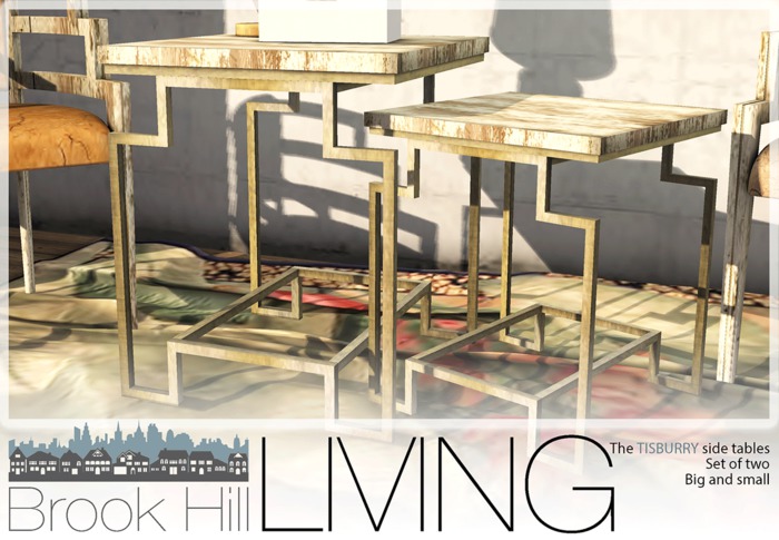 *BHL - The TISBURRY Side table 1.0