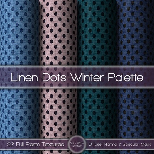{L} Linen-Dots-Winter Palette