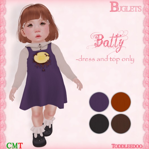 ~*Buglets*~ TD Batty Dress [Cocoa]
