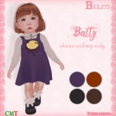 ~*Buglets*~ TD Batty Dress [Charcoal]