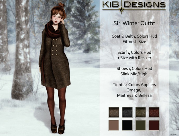 KiB Designs - Siri Coat FATPACK