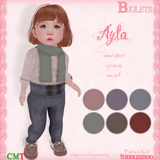 ~*Buglets*~ TD Ayla Outfit [FATPACK]