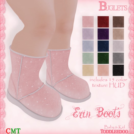 ~*Buglets*~ TD Erin Boots (Baby)
