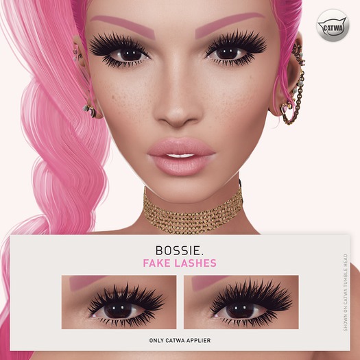 Bossie. fake lashes [catwa] (wear me)