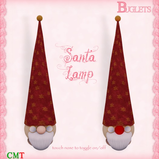 ~*Buglets*~ Santa Lamp