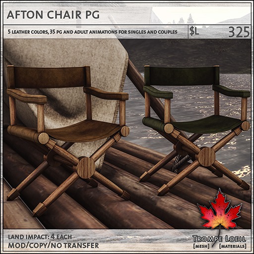 Trompe Loeil - Afton Chair PG [mesh]