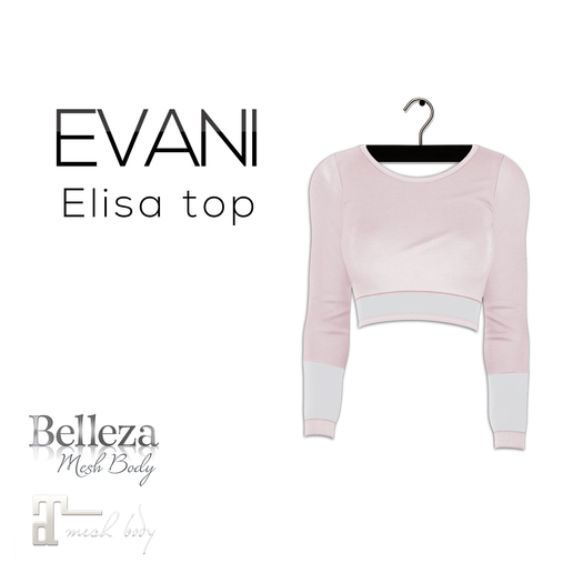 EVANI- Elisa top [Rose]