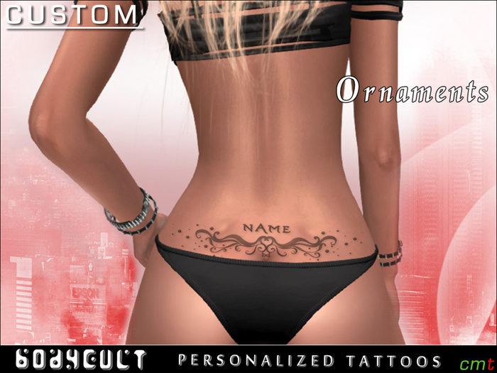 BodyCult Custom Tattoo Ornament Style3
