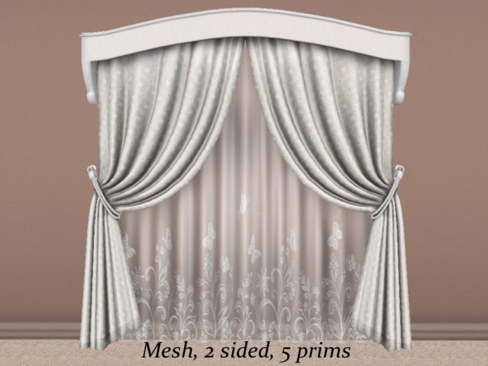 LUX 2 Drape Lace Curtain