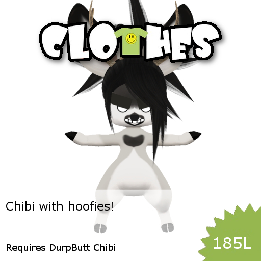*DurpButt* Chibi - Body with hoofies