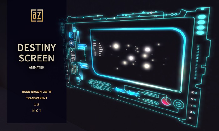 [az] Destiny SciFi Animated Screen