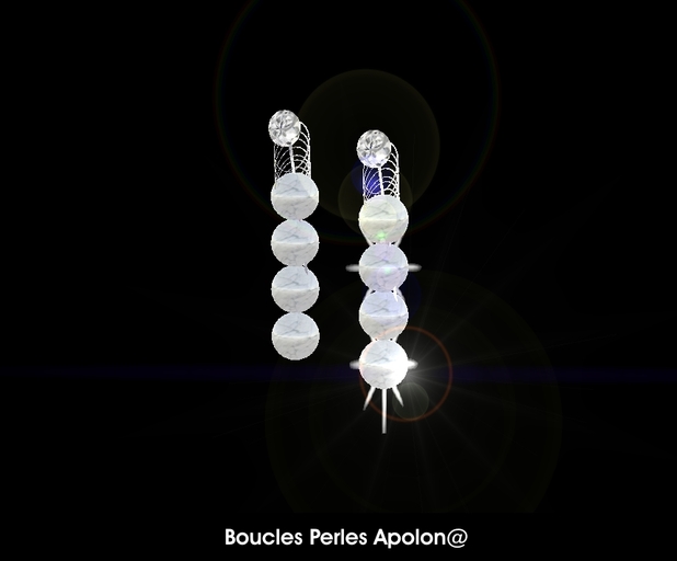 Boucles Perle Apolon@