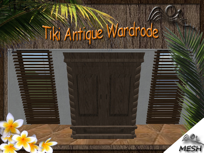 SF Mesh - Antique Tiki Wardrobe