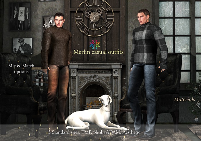 PRISM for MEN Merlin outfits DEMO