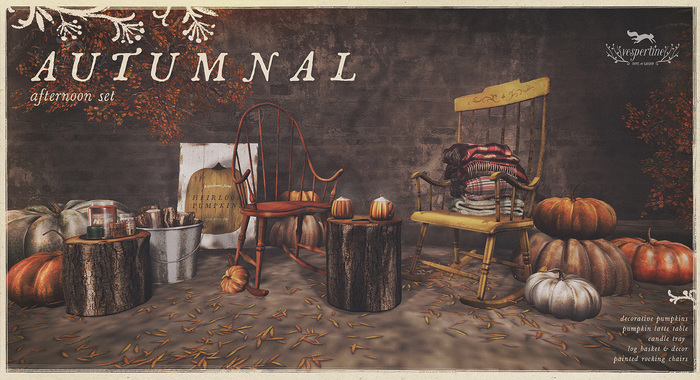 {vespertine}-decorative pumpkins bx.
