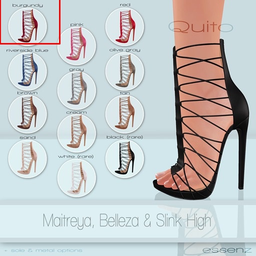 Essenz - Quito (Burgundy) GACHA