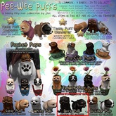 JIAN PeeWee Puffs :: Wanderer Black BOX