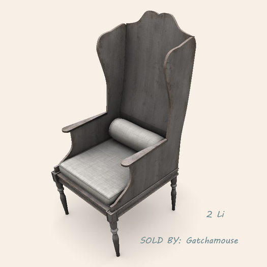 Fancy Decor: Worn Wingback