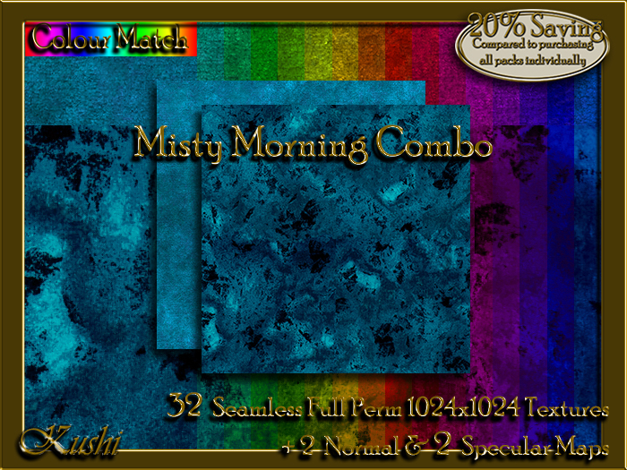 Misty Morning COMBO Textures