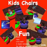 Kids Chairs & Mesh Avatar(toy top box)