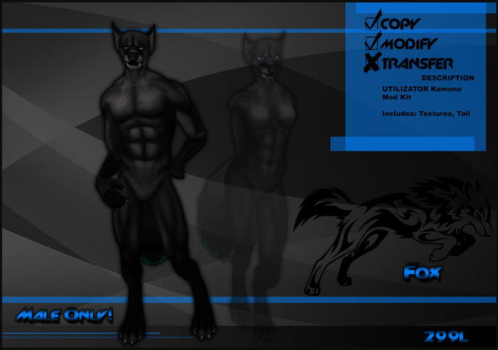 [Virtual Fuzz] 1A Fox Shadow MALE
